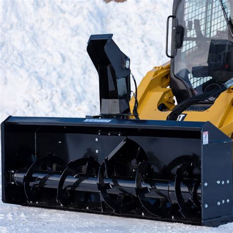 54 skid steer snow blower for sale|skid steer mounted snow blower.